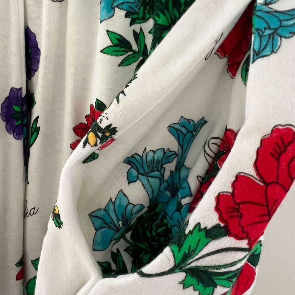 Vintage Peter Popovitch Petite Garden Flower Skirt with Pockets Women's Large - Picture 3 of 7